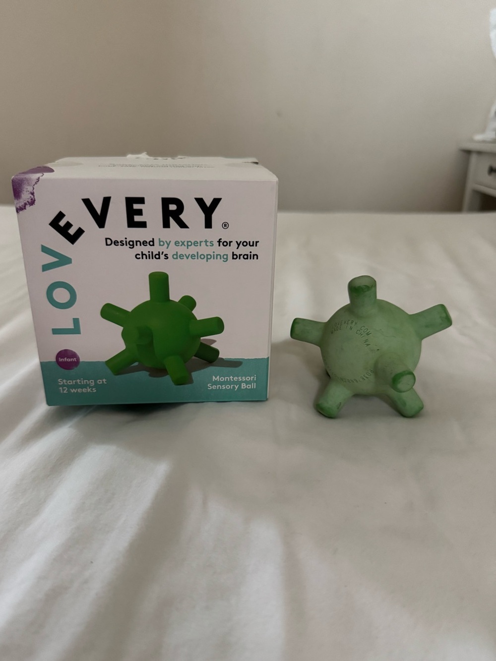 Lovevery Montessori sensory ball